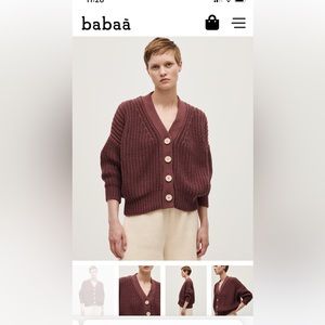 Babaa no 18 black cherry O/S cotton mini